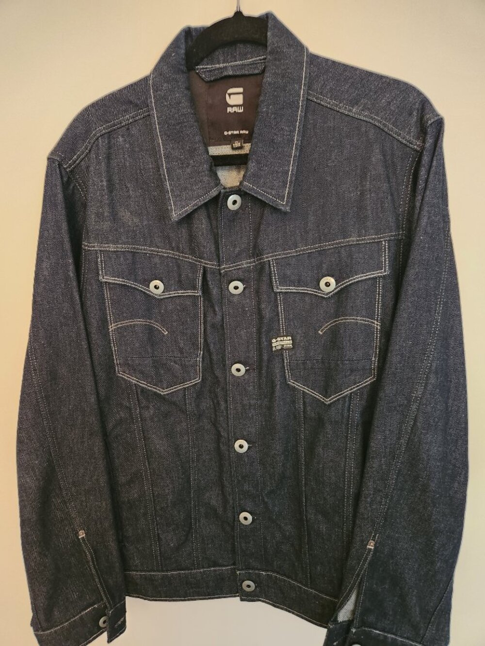 G-Star RAW Arc 3D Denim Jacket XL Dark Wash Raw Indigo Trucker